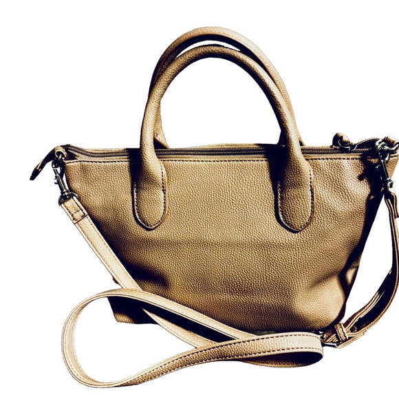 Nine West Tan Beige Crossbody Purse Handbag - Picture 6 of 16